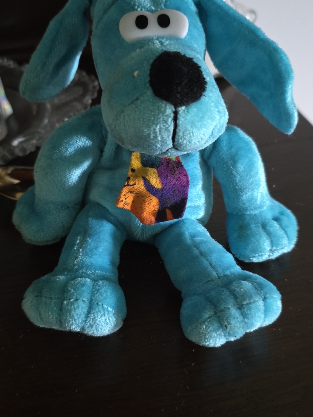 Vintage Commomwealth Blue Plush Hot Hound Dog